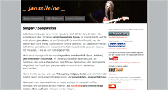 Desktop Screenshot of jansalleine.com